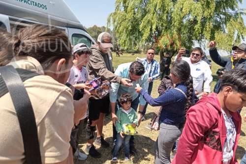 Continúa alcalde "Chiquillo" Solís, festejando a los niños de Almoloya de Juárez